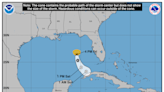 Tropical Storm Arlene forms off Florida, drifts toward Cuba. Expect a rainy weekend