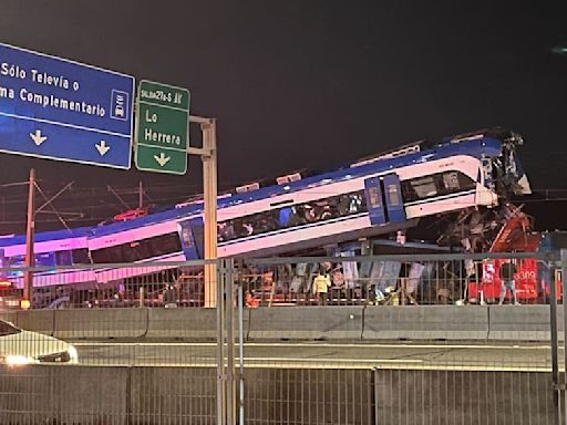 Chocaron dos trenes en Santiago de Chile; dos personas murieron y hay varios heridos de gravedad