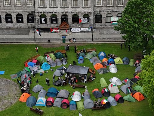 Trinity announces steps after talks with pro-Palestinian encampment protesters