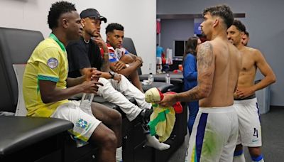 Video: la shockeante reacción de Neymar cuando se enteró de la eliminación de Brasil en la Copa América