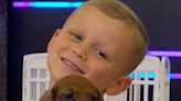 Phil Foden's son Ronnie enjoys puppy yoga in cute snaps
