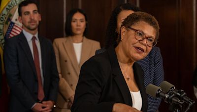 Mayor Karen Bass vetoes ballot proposal to let police chief fire problem officers