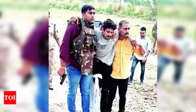 History-sheeter arrested after encounter, accomplice escapes | Lucknow News - Times of India