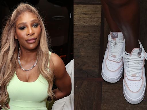 Serena Williams Models Nike Air Force 1 ‘Shadow’ Sneakers for ESPY Awards 2024 After-Party