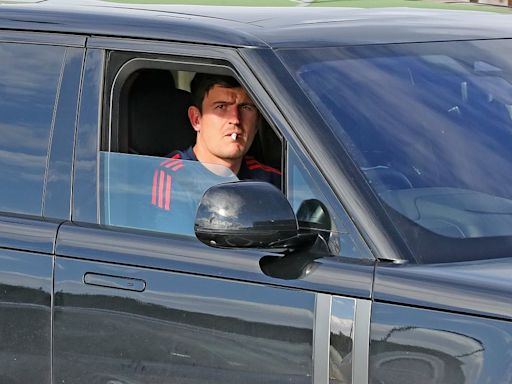 Man United's Harry Maguire 'hit with fine after being caught speeding'