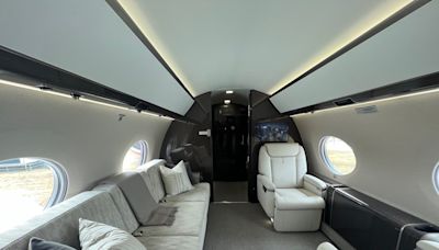 I toured a $65 million Gulfstream G650ER private jet like the one bought by Michael Jordan to see how the ultra-rich travel