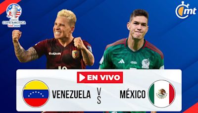 México vs Venezuela; horario y dónde ver EN VIVO partido Copa América