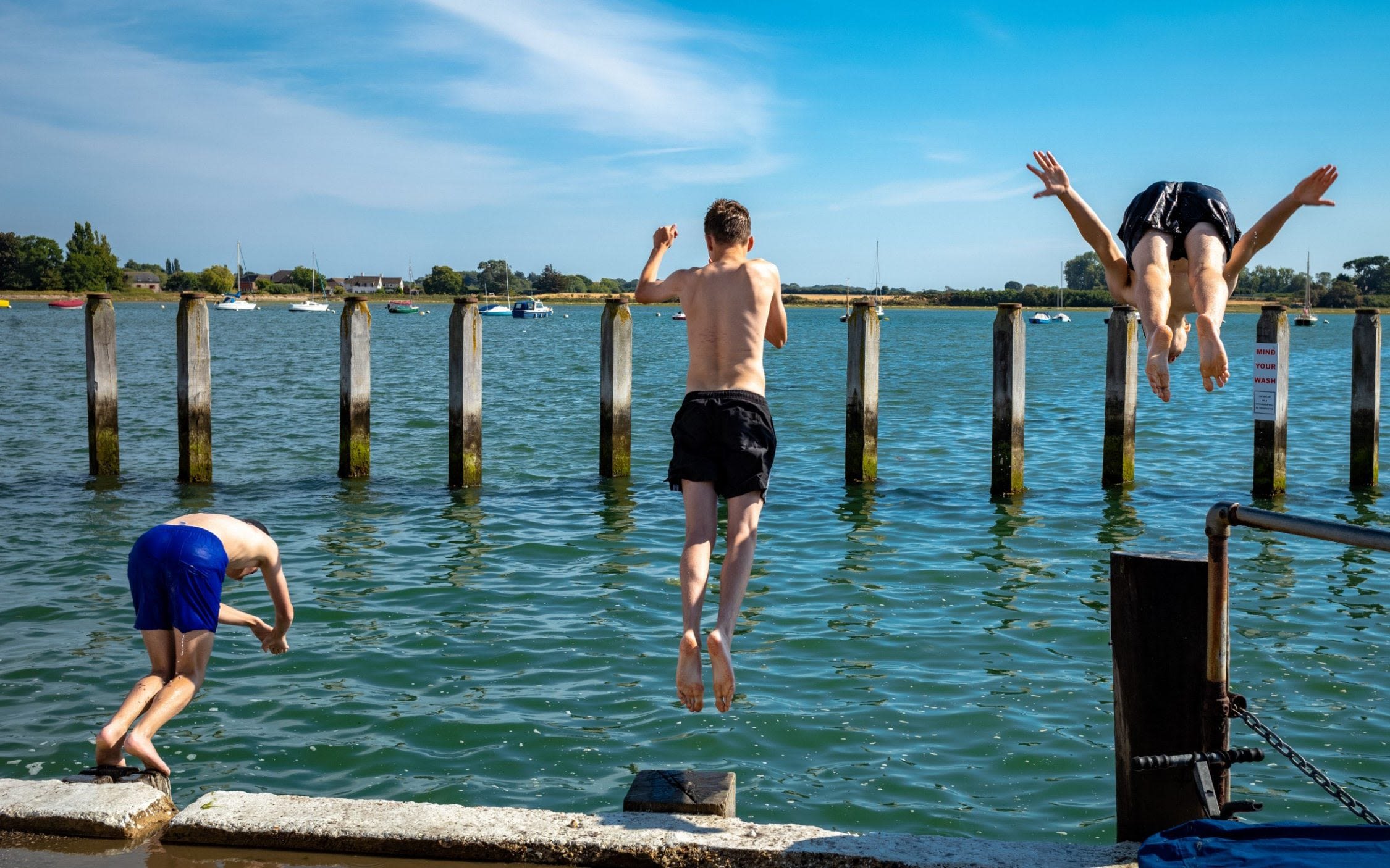 Beware of cold open water as UK temperatures soar, Met Office warns