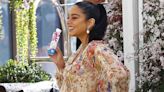 Pregnant Vanessa Hudgens Shows Off Her Baby Bump in Floral Dress During L.A. Event