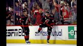 Aho, Martinook cap Hurricanes' late rally to beat the Islanders for a 2-0 playoff series lead