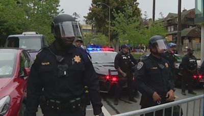 UC Berkeley Gaza war protesters arrested for occupying vacant building