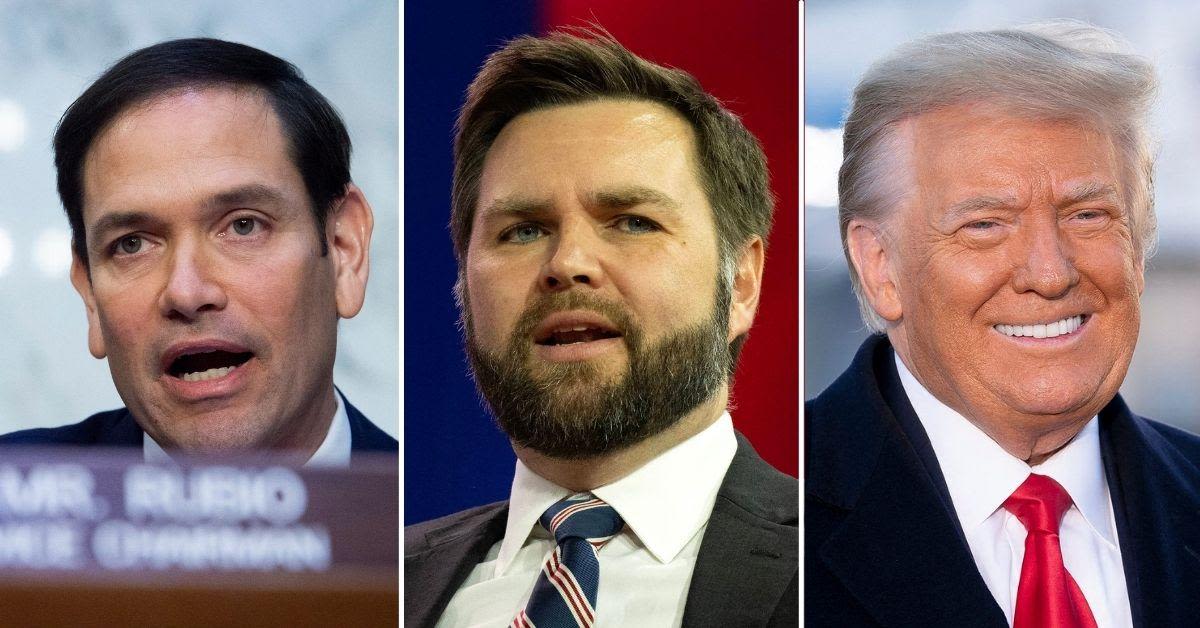 GOP Senators Marco Rubio and J.D. Vance Considered 'Top VP Contenders' to Run Alongside Donald Trump in November: Report