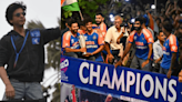 Shah Rukh Khan "proud" of Team India, reacts to their victory parade: "Seeing the boys so happy"