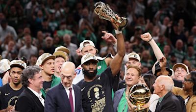 Jaylen Brown named NBA Finals MVP after leading Celtics past Mavericks for first title since 2008