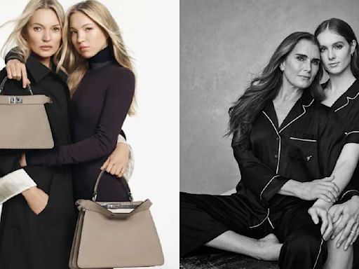 Kate Moss, Brooke Shields and More Supermodel Moms Who’ve Worked With Their Daughters