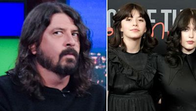 Dave Grohl's daughters react as Foo Fighters star admits cheating on wife