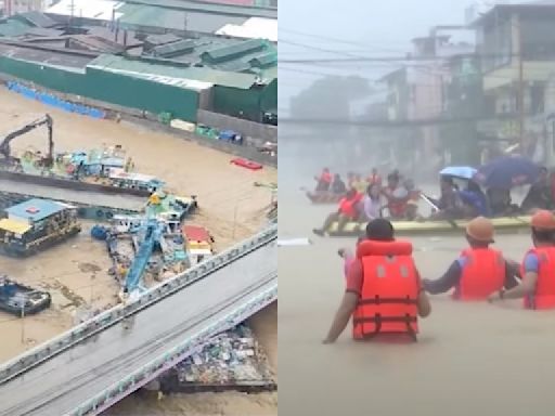 Typhoon wreaks havoc in Manila as Taiwan braces for impact