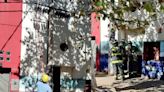 Explosión y susto en un galpón en barrio Candioti de la ciudad de Santa Fe