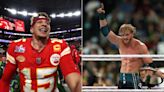 Patrick Mahomes Super Bowl rings: Chiefs QB helps Logan Paul knock out Jey Uso on 'WWE Monday Night Raw' | Sporting News Australia