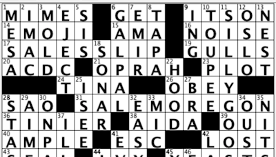 Off the Grid: Sally breaks down USA TODAY's daily crossword puzzle, More or Less