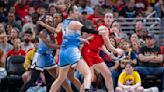 WNBA upgrades foul on Caitlin Clark by Chennedy Carter, fines Angel Reese for no postgame interview