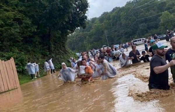 Dolly Parton's Dollywood hit by major floods as visitors flee apocalyptic chaos