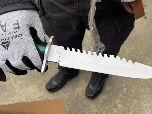 Knife wholesaler surrenders 35,000 'zombie' blades