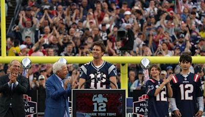 MBTA will run special event train to Tom Brady Patriots Hall of Fame induction at Gillette Stadium June 12 - The Boston Globe