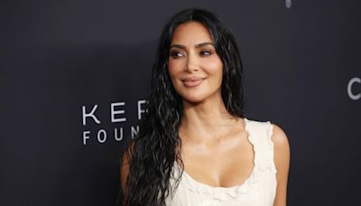 Kim Kardashian shares rare selfie with all 4 of her kids