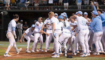 Gavin Gallaher's walk-off grand slam propels UNC to NCAA win against Long Island