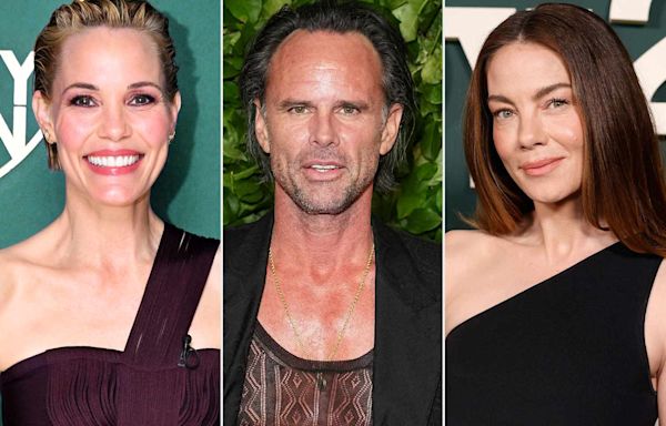 Walton Goggins Laughs with Leslie Bibb, Poses with Michelle Monaghan in 'White Lotus' Season 3 Photo Dump