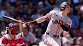 Mike Yastrzemski joked about his grandfather's brief cameo at Fenway Park