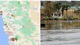 Alertan sobre vialidades cerradas por riesgo de inundaciones en San Diego