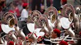 Ohio State University Marching Band peers 'through the looking glass' in latest halftime show