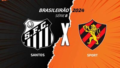 Santos x Sport: onde assistir, escalações e arbitragem
