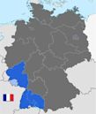 French occupation zone in Germany