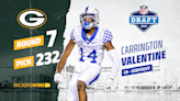 Packers select Kentucky CB Carrington Valentine at No. 232 overall in seventh round of 2023 draft