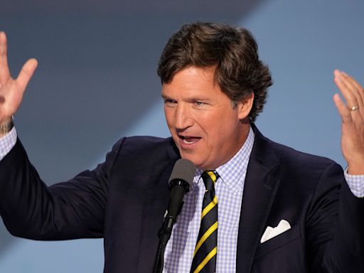 Tucker Carlson goes unscripted for Republican National Convention speech: Watch