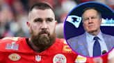 Travis Kelce Reacts to Bill Belichick, 72, Dating Jordon Hudson, 23