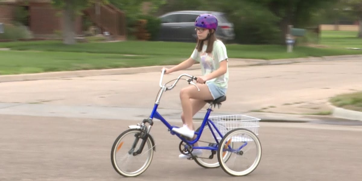 Kansas communities rally together to return stolen trike to Great Bend teen