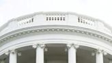 US President Joe Biden (R) and Kenya's President William Ruto stand as national anthems are played during an official arrival ceremony on the South Lawn of the ...