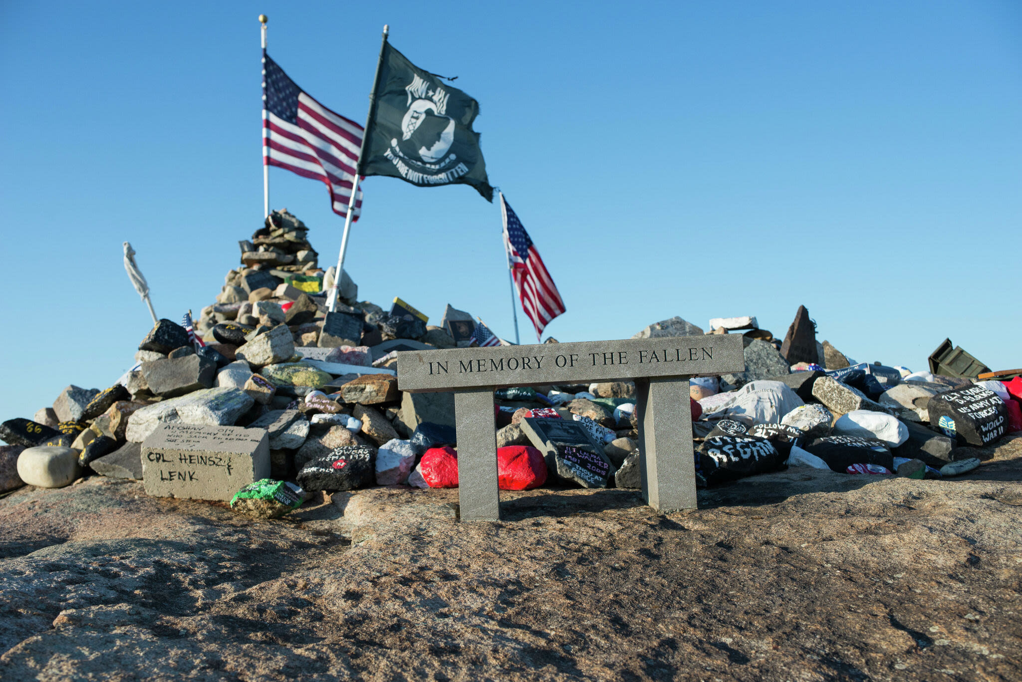 The Trail of the Fallen: A monument to fallen soldiers with breathtaking Hudson Valley views