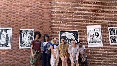 Alleyway Art: Hendrix Printmaking Students’ Work to Debut at Friday Art Walk in Downtown Conway