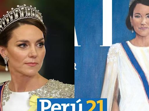 Nuevo retrato de Kate Middleton espanta a usuarios en redes sociales