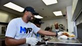 Orlando Magic staff members join Coalition for the Homeless ‘Meal Serve’ event