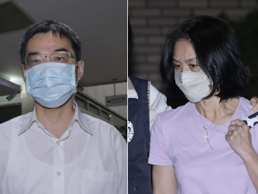 涉柯文哲政治獻金弊案 端木正、李文娟列被告深夜移送北檢複訊