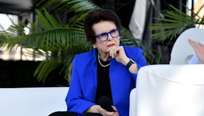 Billy Jean King becomes first female athlete to be awarded Congressional Gold Medal