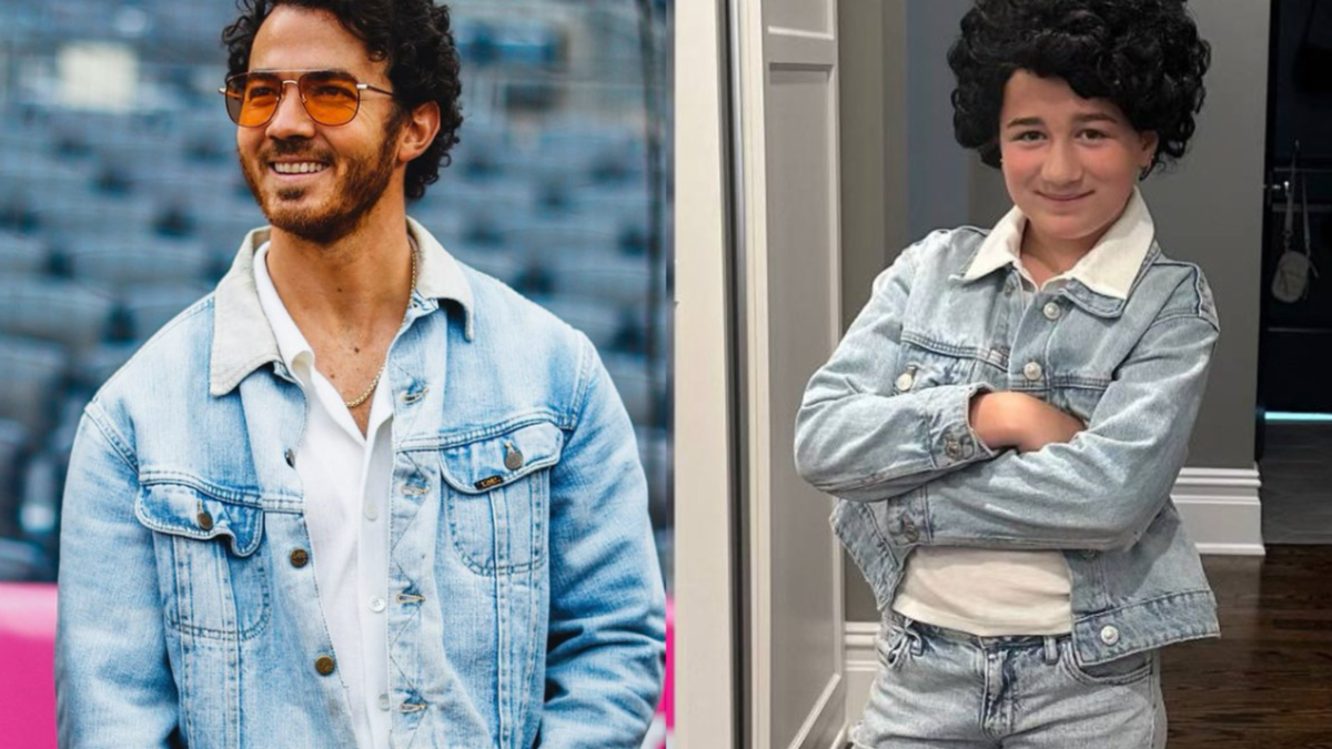 Kevin Jonas' Daughter Dressed Up as Him for New Jersey Day, And It's Giving Carbon Copy