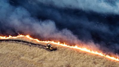 California firefighters battle Corral wildfire east of San Francisco; hot conditions ahead