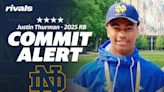 Notre Dame lands commitment from dynamic 2025 four-star RB Justin Thurman